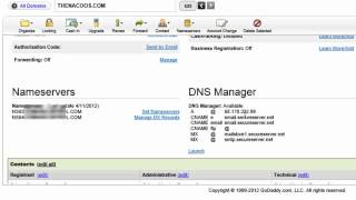 Configurar DNS en Godaddy [upl. by Pinzler579]