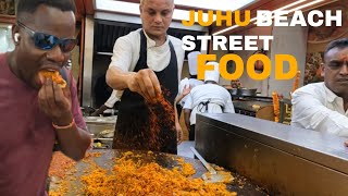 Juhu Beach Street Food  Pav Bhaji🇮🇳🇮🇳🇮🇳 [upl. by Baniez898]