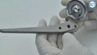 Bipolar Hip Prosthesis Fenestrated Stem Sterile SS Item Code 175437 to 175455 [upl. by Eiramana]