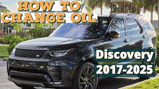 DIY Land Rover Discovery Oil Change HowTo [upl. by Koval]