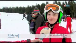 Salzburg AG Super G Landescup in Eben im Pongau wwwrtssalzburgat [upl. by Atnoek]