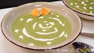 DELICIOSA SOPA O CREMA DE ESPINACAS RECETA FÁCIL RÁPIDA Y SALUDABLE [upl. by Vedi]