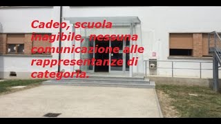 Cadeo scuola inagibile autorità scolastiche latitanti Lega e Fdi diano un cambio di passo [upl. by Honeywell]