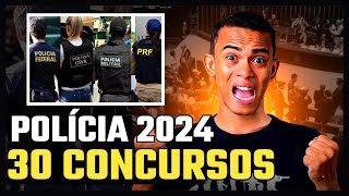 CONCURSOS POLICIAIS 2024 [upl. by Nirhtak]