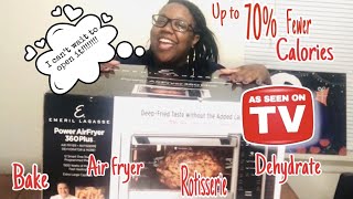 Emeril Lagasse Power Airfryer 360 Plus Unboxing What’s inside 👀 [upl. by Ubana478]