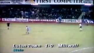 Luton Town Vs Millwall 1985 FA Cup 6th Round  match and after match police riot [upl. by Enihpets]