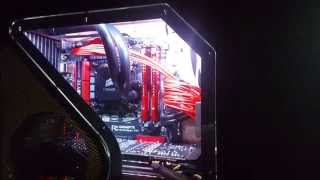 Antec 900 Custom PC LED RGB Color Changing Demo [upl. by Gunthar]