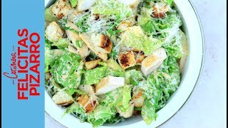 Ensalada Caesar Ceasar Salad  Felicitas Pizarro [upl. by Emeric800]