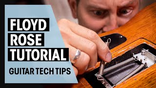 How to set up a Floyd Rose  Guitar Tech Tips  Ep 17  Thomann [upl. by Perren]