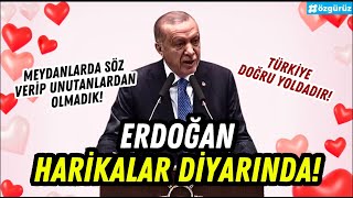 Erdoğan yüreklere su serpti SIKINTILARIN FARKINDAYIZ TÜRKİYE İYİ BİR YOLDA [upl. by Marron]