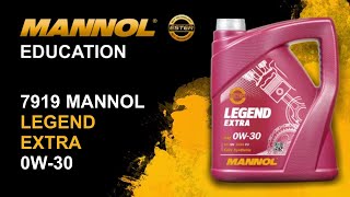 MANNOL 7919 Legend Extra 0W30 [upl. by Myers]