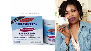 Palmers Skin Success Fade Cream Review  Dark Spot And Even Tone [upl. by Dimmick832]