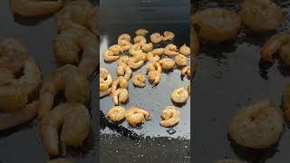 Shrimp and Fish on blackstone Griddle [upl. by Kosak9]