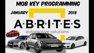 MQB cars key programming coming soon Abritescom [upl. by Abehs]