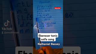 Ebenezer Tonic Solfa Song  Nathaniel Bassey song 🎺 trumpet christiansinger gospel [upl. by Dryfoos]