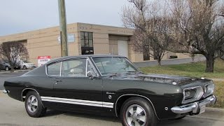 1968 Plymouth Barracuda Formula S FOR SALE [upl. by Demeter356]