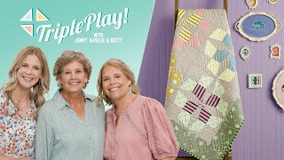 Triple Play How to Make 3 NEW Periwinkle Leg Quilts  Free Quilting Tutorial [upl. by Svoboda430]