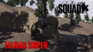 Squad PreAlpha Gameplay  Taliban Sniper [upl. by Macgregor]