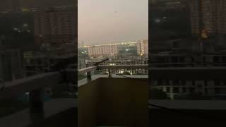 Morning view like subscribe gurgaon love devotionalsongs youtubeshorts trending dailyvlog [upl. by Tichon832]