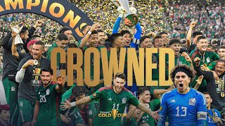 Crowned Mexico journey to win the 2023 Gold Cup [upl. by Silvanus]