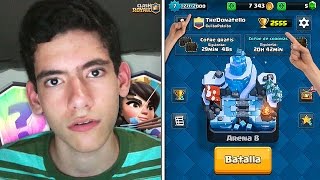 NIVEL 7 CON 2500 COPAS MAZO SUPER BUENO PARA SUBIR DE ARENA EN CLASH ROYALE  TheDonato [upl. by Naltiac]