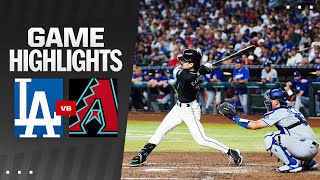 Dodgers vs Dbacks Game Highlights 9124  MLB Highlights [upl. by Yerfdog]