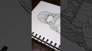 Silent Voice  Shoko Nishimiya Sketch❤ shorts silentvoice anime fyp drawing sketch viral art [upl. by Tips]