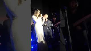 Myriam Hernández le canta a su marido quotEl hombre que yo amoquot [upl. by Tome]