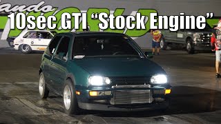 550hp GTI VR6 going mid 10s on a stock 12 valve engine [upl. by Yemane]