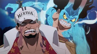 quot¡La Reacción de Akainu al VER a Luffy con el PODER de Kaido 😱🔥quot [upl. by Nitneuq]