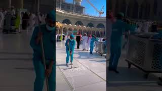 ✅Mataf cleaning 🕋🤲♥️ kaba makkah youtube ytshorts shorts shortvideo love bijnor india fyp [upl. by Gnep134]