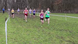 UK CAU Inter Counties XC U20 Men 2022 [upl. by Norreht]