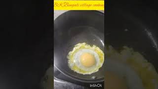 Ande ki amlet banane ki tarika Bengali cookingrecipes omelet banane ka new tarika😋😋😋❤️❤️ tasty [upl. by Imhskal]