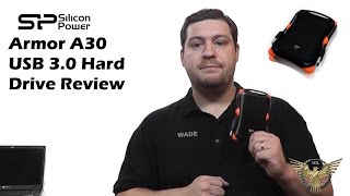 Silicon Power Armor A30 USB 30 Hard Drive Review [upl. by Conners]