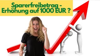 Sparerpauschbetrag  Erhöhung auf 1000 EUR  AmpelKoalition Sparerfreibetrag Shorts [upl. by Eiramave360]