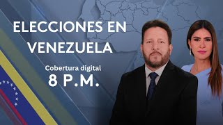 EN VIVO Cobertura Elecciones de Venezuela [upl. by Sadie]