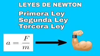 LEYES DE NEWTON  Explicación de las 3 leyes del movimiento de isacc newton [upl. by Delmer]