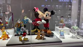 Glass Art Shop Crystal Arts Arribas Bros at Disney World in Disney Springs Tour and Walkthrough [upl. by Aciretehs490]