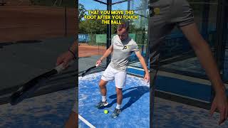 Tutorial How to Pick up like a pro in Padel Tennis and Tennis  padel padeltennis tennis [upl. by Enihpets]