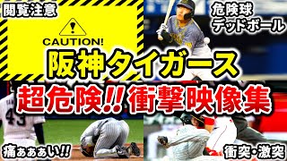 【閲覧注意】阪神タイガース 超危険衝撃映像集 Hanshin Tigers [upl. by Willet]