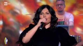 Giusy Ferreri  quotMomenti Perfettiquot  Quelli che il calcio 24112019 [upl. by Nalahs]