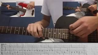 Infiernos Panteón Rococó Cover Tutorial Guitarra Acordes Tablatura [upl. by Feerahs643]