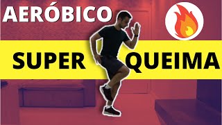 Treino aeróbico em casa SUPER TREINO EM CASA exercícios aeróbicos para emagrecer [upl. by Patterman]