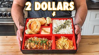 The 2 Dollar Bento Box  But Cheaper [upl. by Airlee934]