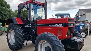 1989 CASE International IH 1255XL 4WD Tractor 21998 [upl. by Tuhn77]