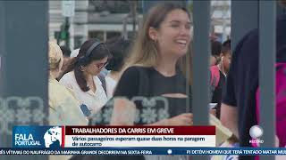 Trabalhadores da Carris em greve [upl. by Lura59]