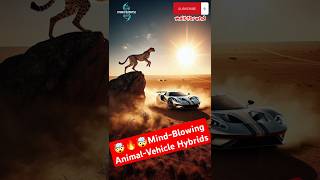 HybridShortse ✅ MindBlowing AnimalVehicle Hybrids shorts shortsvideo marvel [upl. by Akimak]