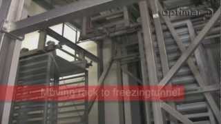 Automatic Blast Freezer  OptiBlast  Optimar Group [upl. by Ylecic]