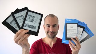 Kindle Oasis vs Paperwhite vs Basic  eReader Comparison [upl. by Eisenstark670]