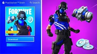 New FREE quotPLAYSTATION CELEBRATION PACK 5quot in Fortnite Free Playstation Skin [upl. by Peadar630]